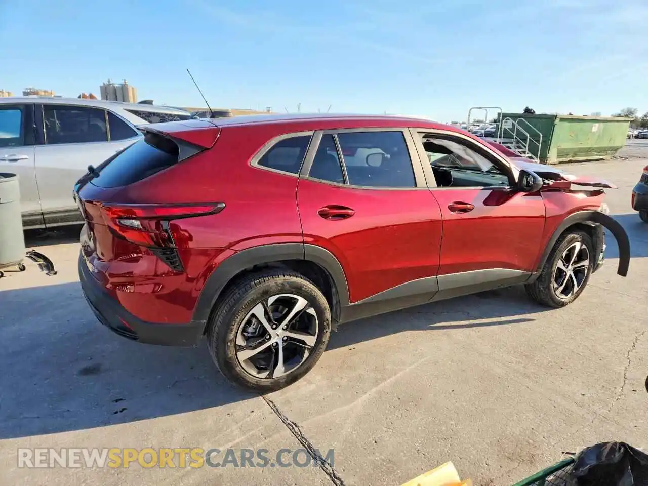 3 Photograph of a damaged car KL77LGEP4SC006001 CHEVROLET TRAX 2025