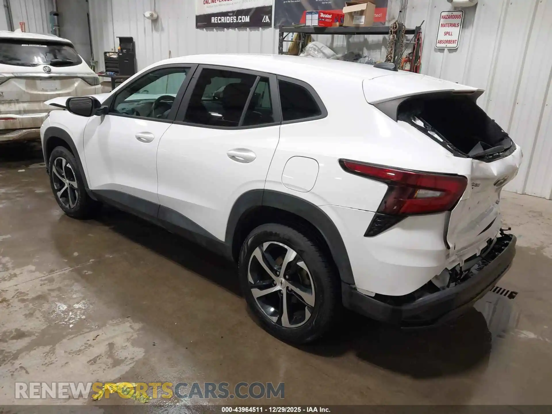 3 Photograph of a damaged car KL77LGEP4SC007536 CHEVROLET TRAX 2025