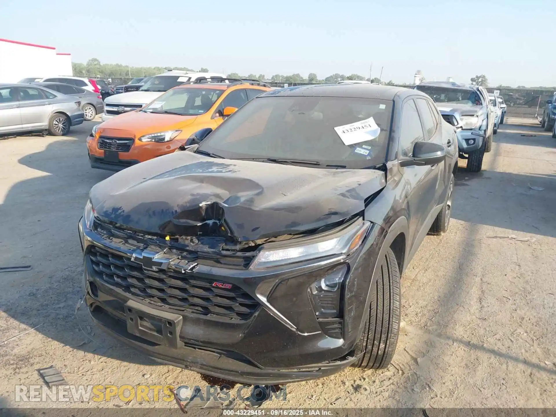 2 Photograph of a damaged car KL77LGEP4SC020691 CHEVROLET TRAX 2025
