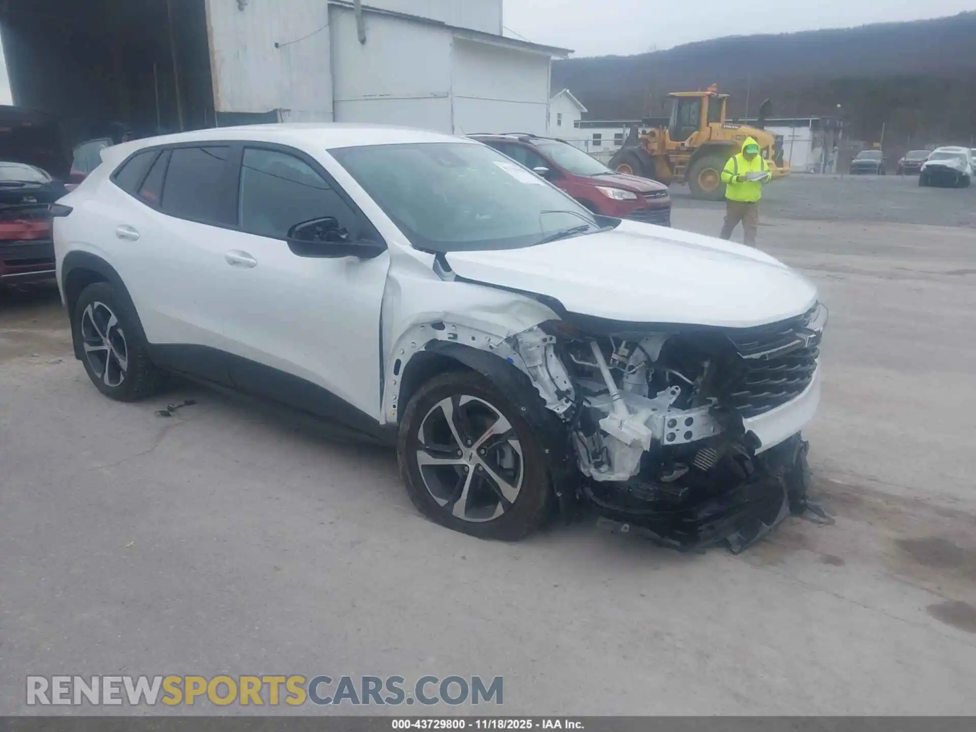 1 Photograph of a damaged car KL77LGEP4SC070748 CHEVROLET TRAX 2025