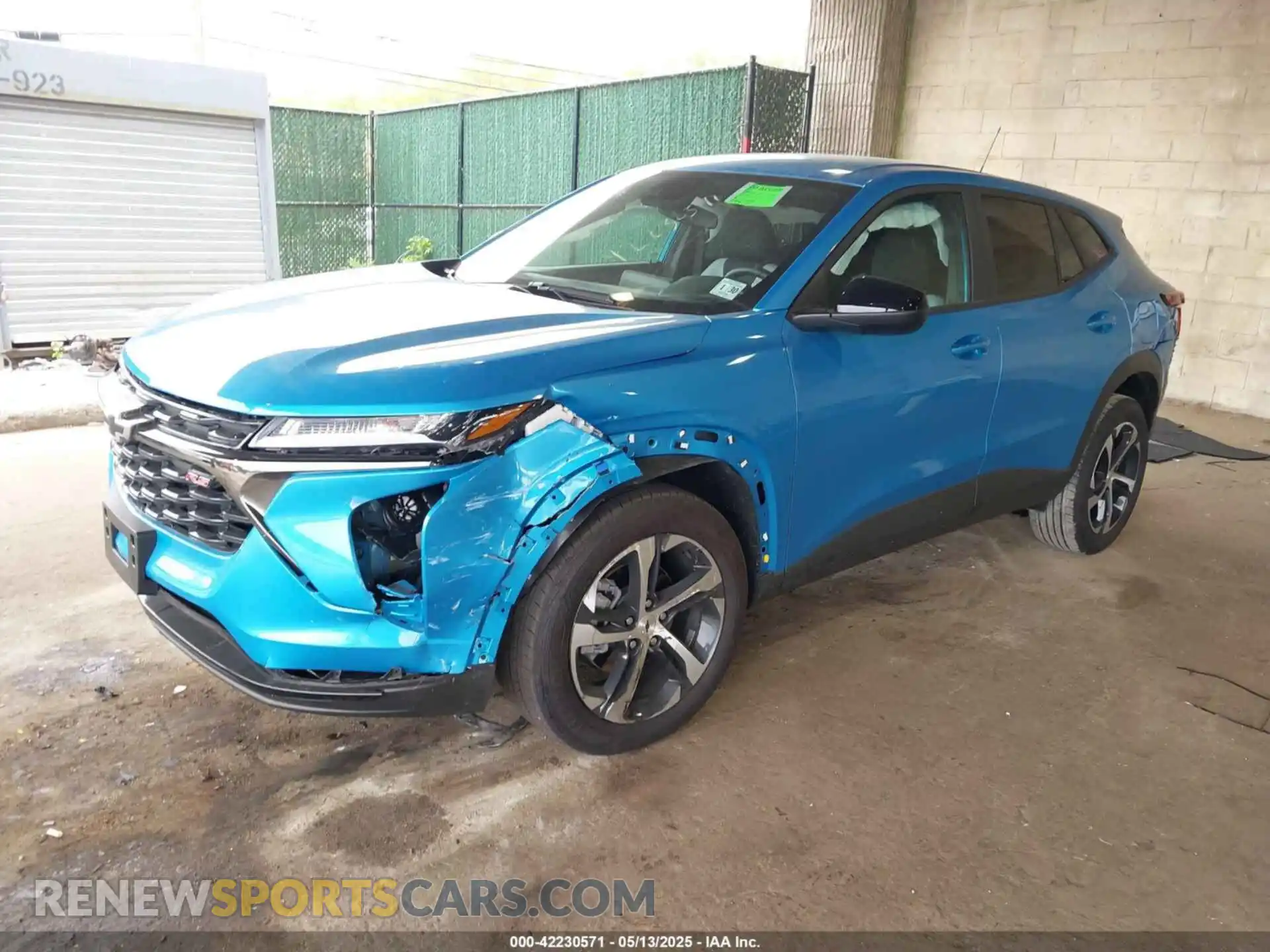 2 Photograph of a damaged car KL77LGEP4SC120161 CHEVROLET TRAX 2025