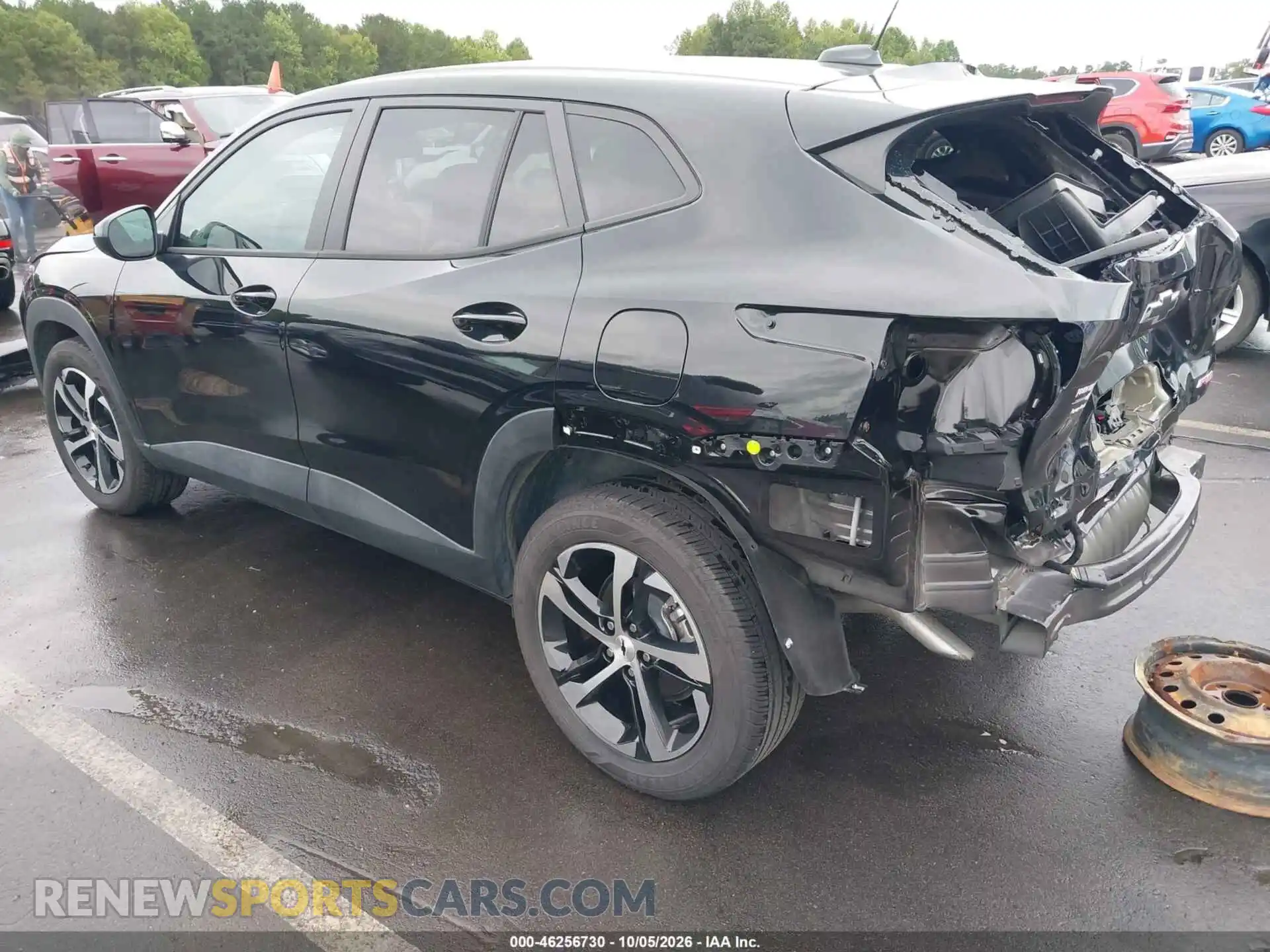 3 Photograph of a damaged car KL77LGEP4SC258833 CHEVROLET TRAX 2025