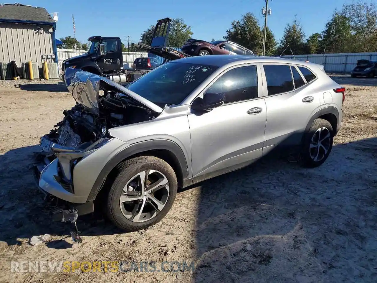 1 Photograph of a damaged car KL77LGEP4SC311420 CHEVROLET TRAX 2025