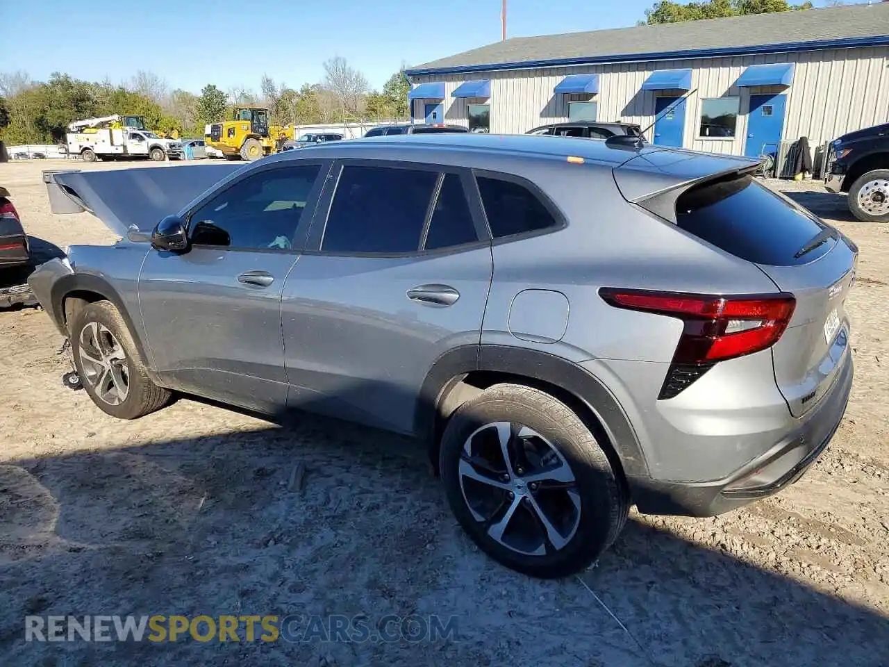 2 Photograph of a damaged car KL77LGEP4SC311420 CHEVROLET TRAX 2025