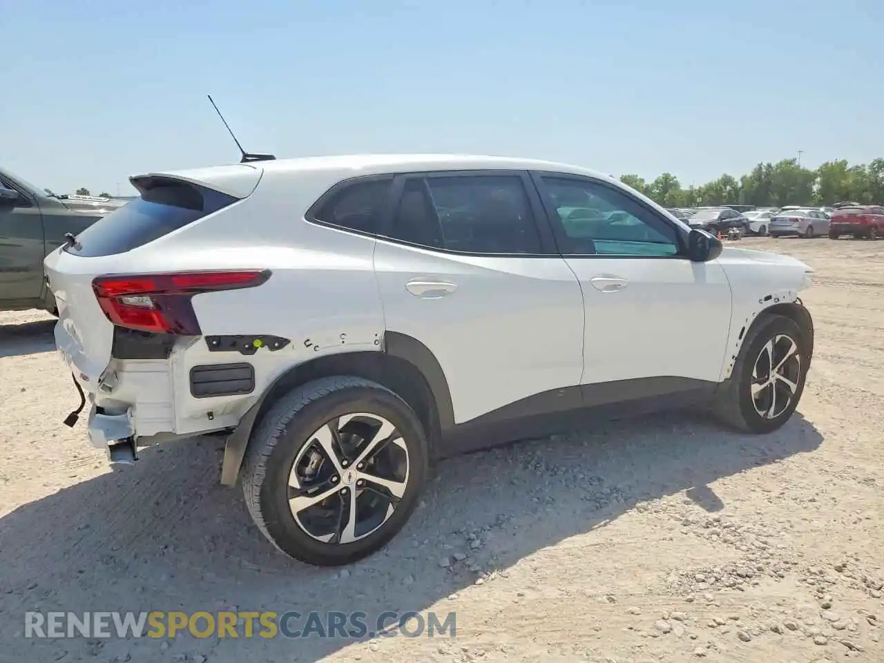 3 Photograph of a damaged car KL77LGEP5SC056387 CHEVROLET TRAX 2025