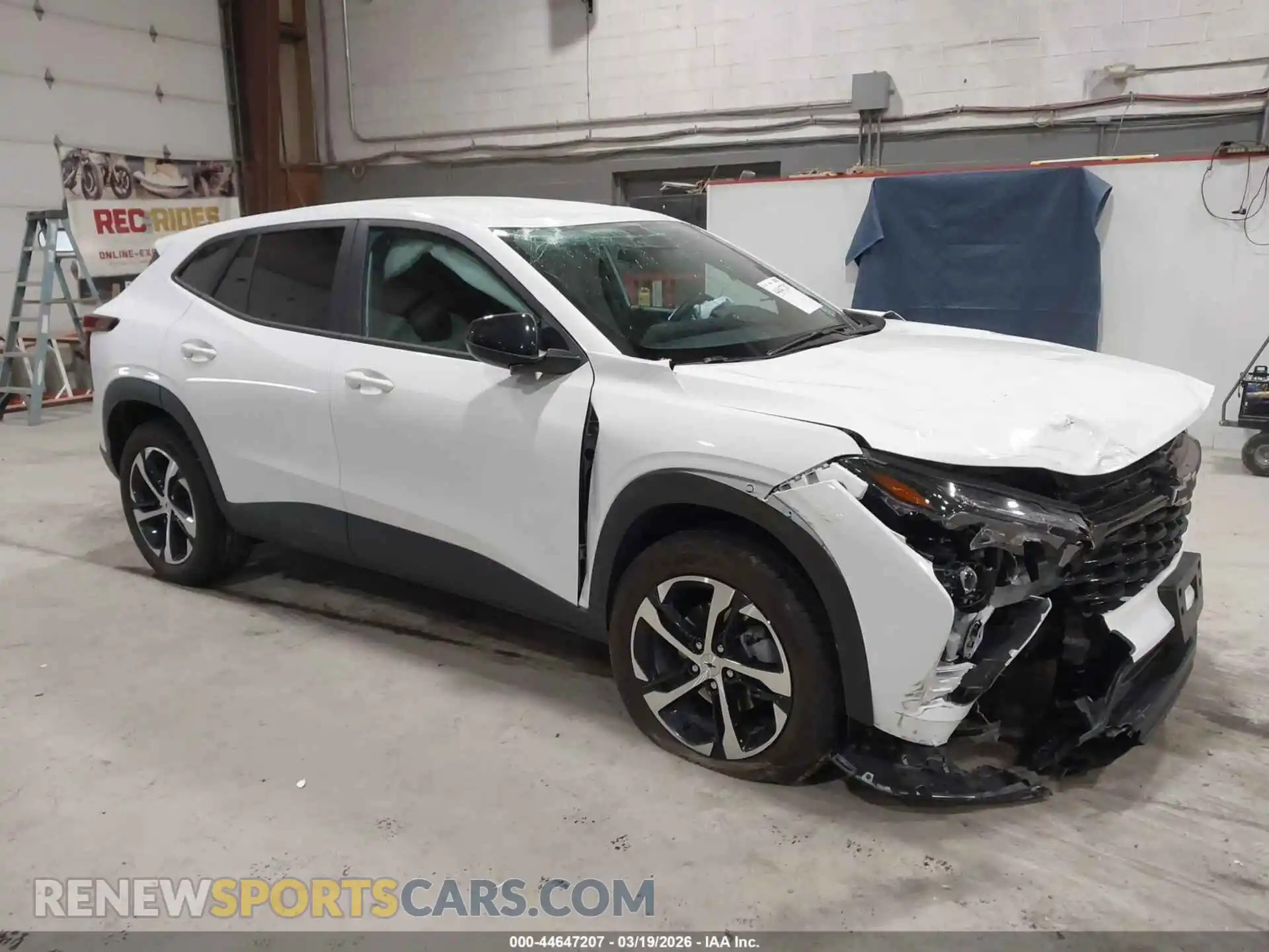 1 Photograph of a damaged car KL77LGEP5SC093715 CHEVROLET TRAX 2025