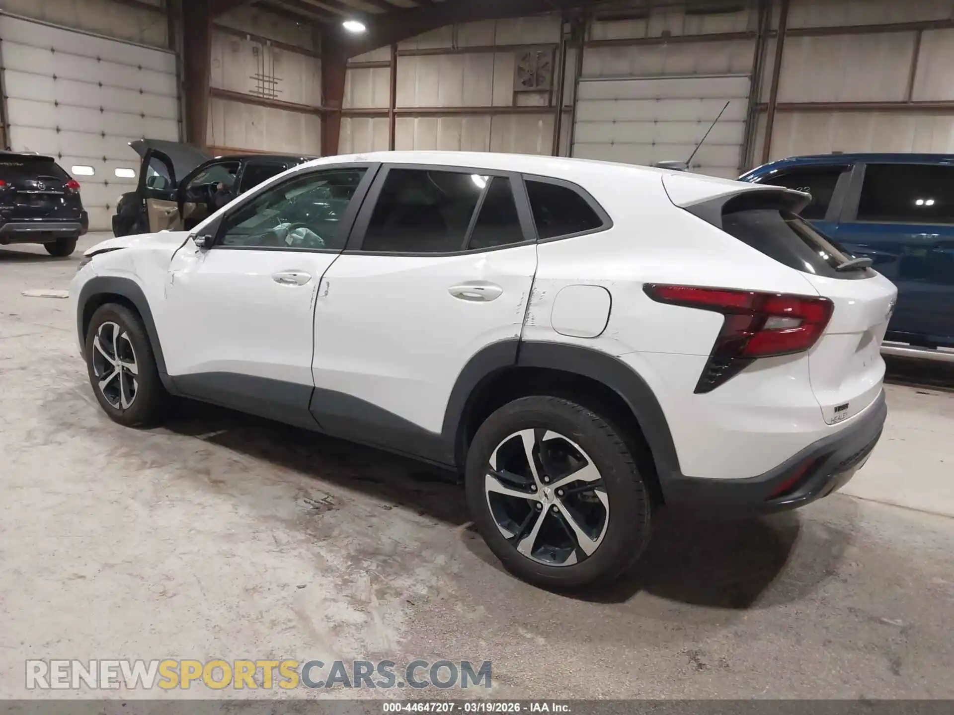 3 Photograph of a damaged car KL77LGEP5SC093715 CHEVROLET TRAX 2025