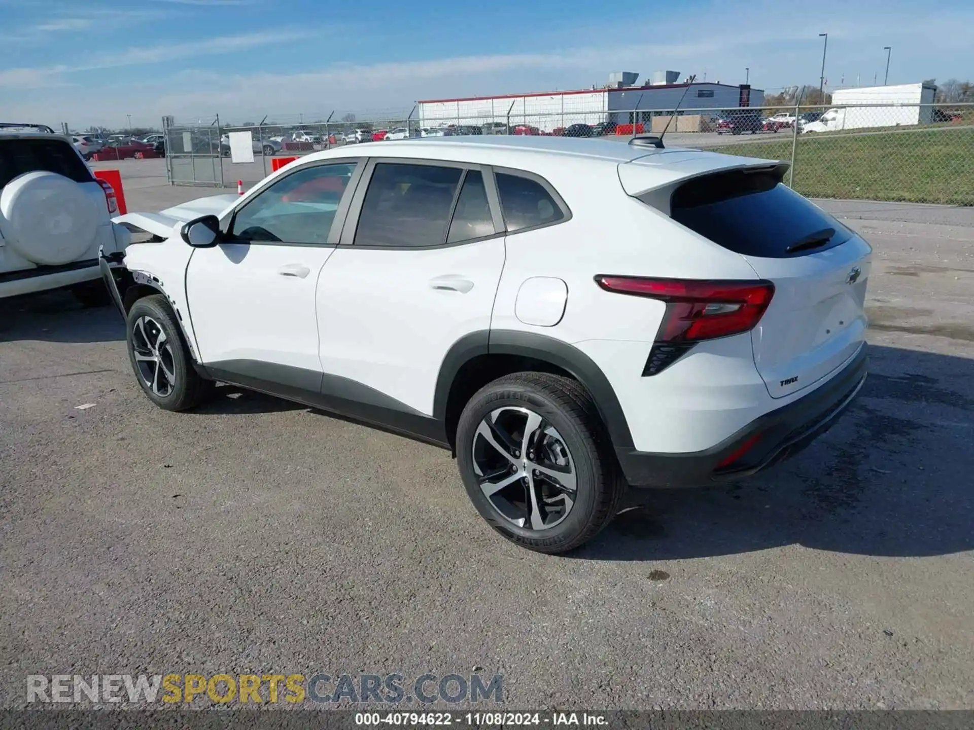 3 Photograph of a damaged car KL77LGEP5SC102395 CHEVROLET TRAX 2025