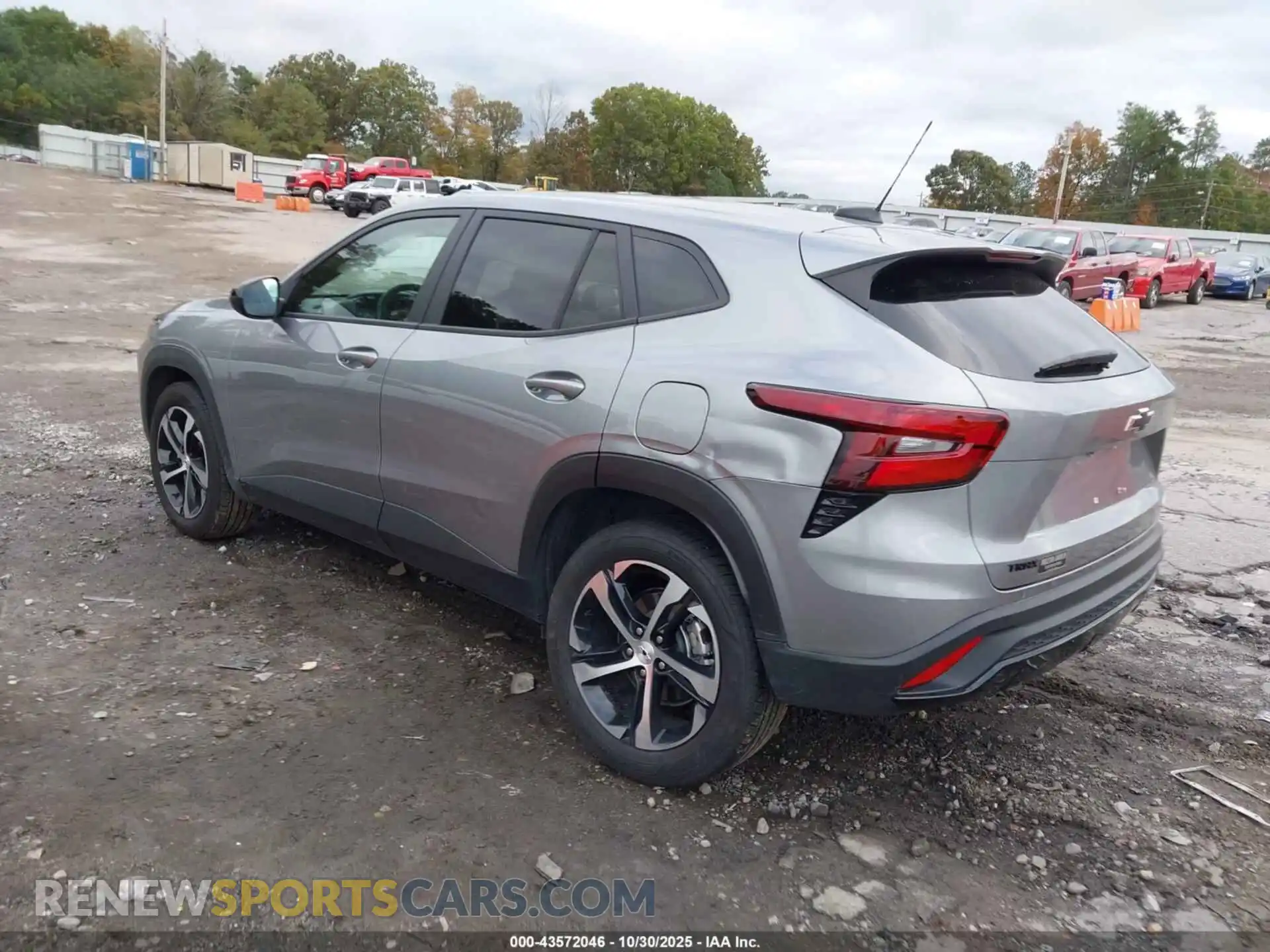 3 Photograph of a damaged car KL77LGEP5SC164296 CHEVROLET TRAX 2025