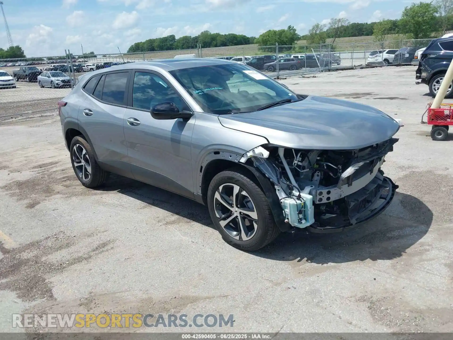 1 Photograph of a damaged car KL77LGEP5SC226635 CHEVROLET TRAX 2025