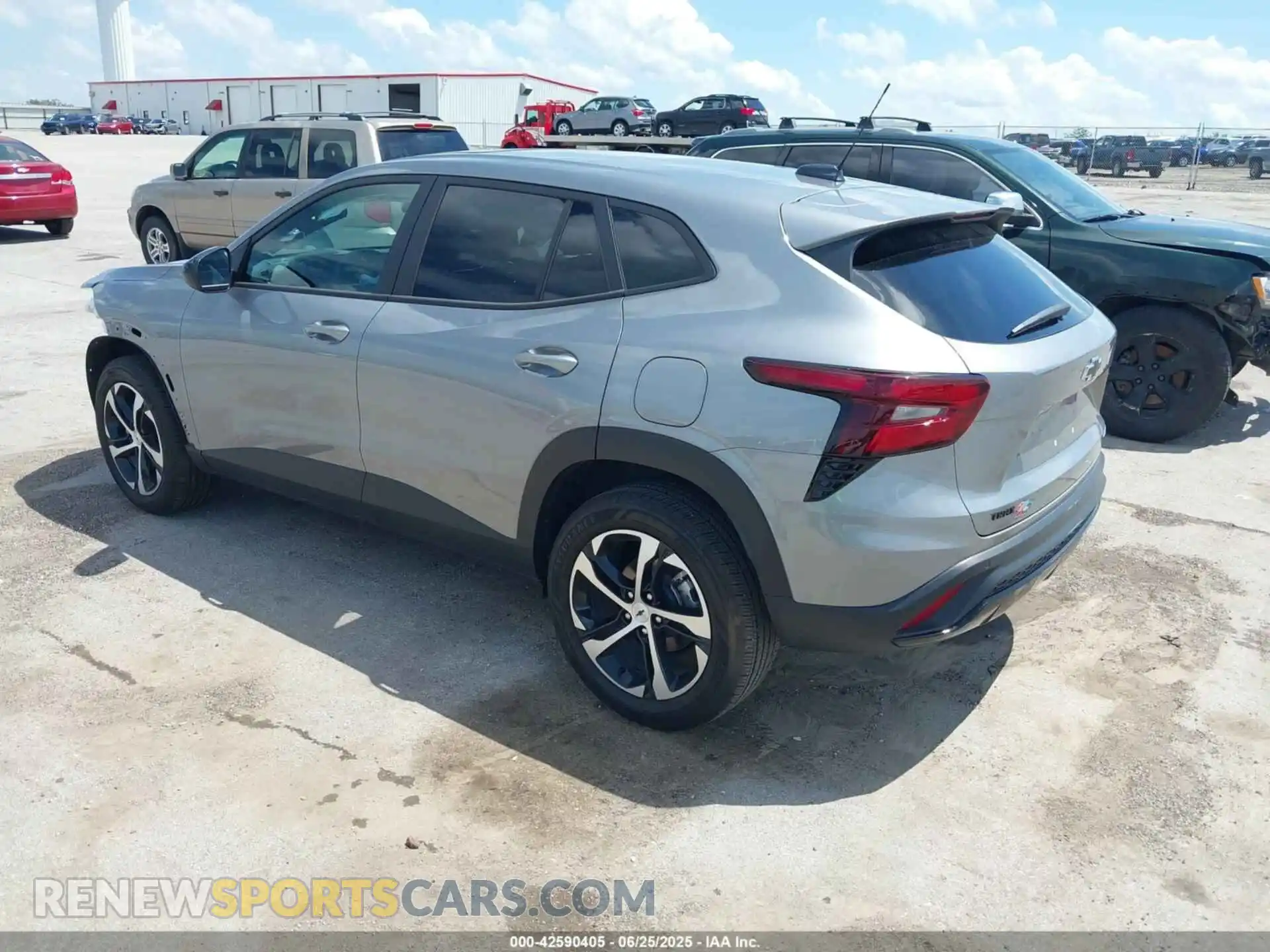 3 Photograph of a damaged car KL77LGEP5SC226635 CHEVROLET TRAX 2025