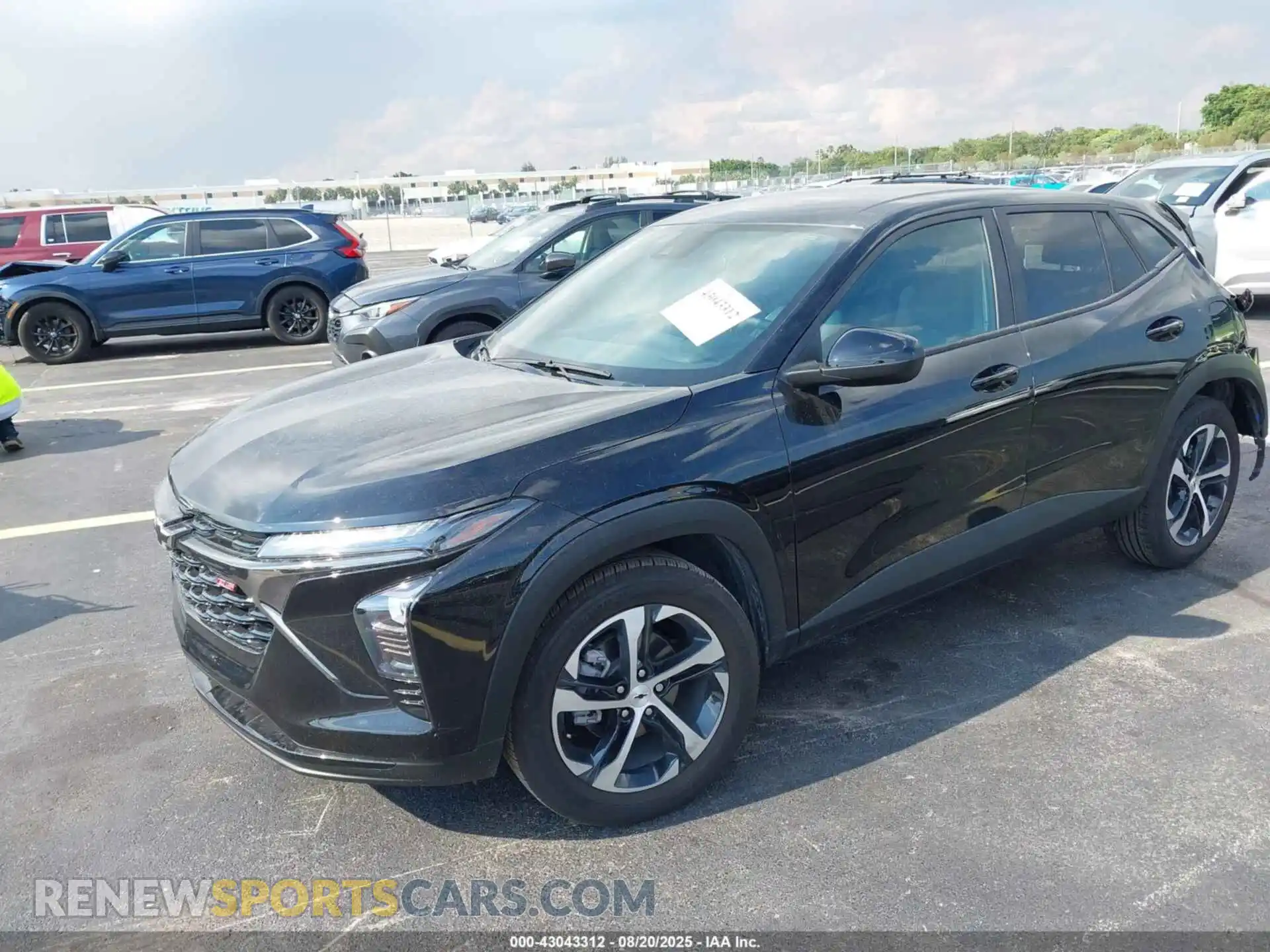 2 Photograph of a damaged car KL77LGEP5SC228983 CHEVROLET TRAX 2025
