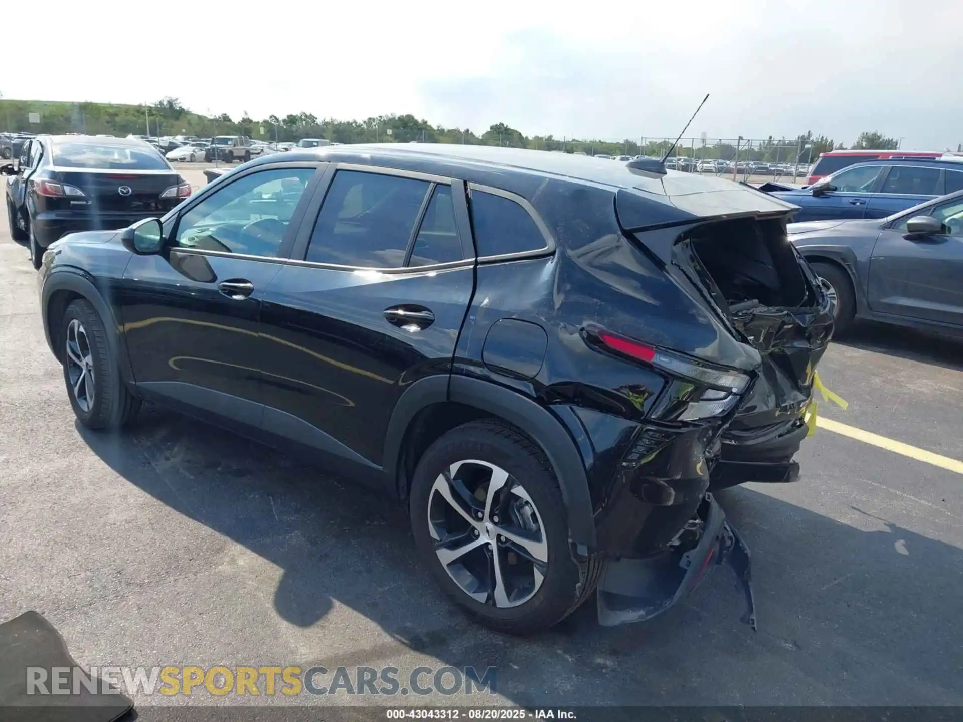 3 Photograph of a damaged car KL77LGEP5SC228983 CHEVROLET TRAX 2025