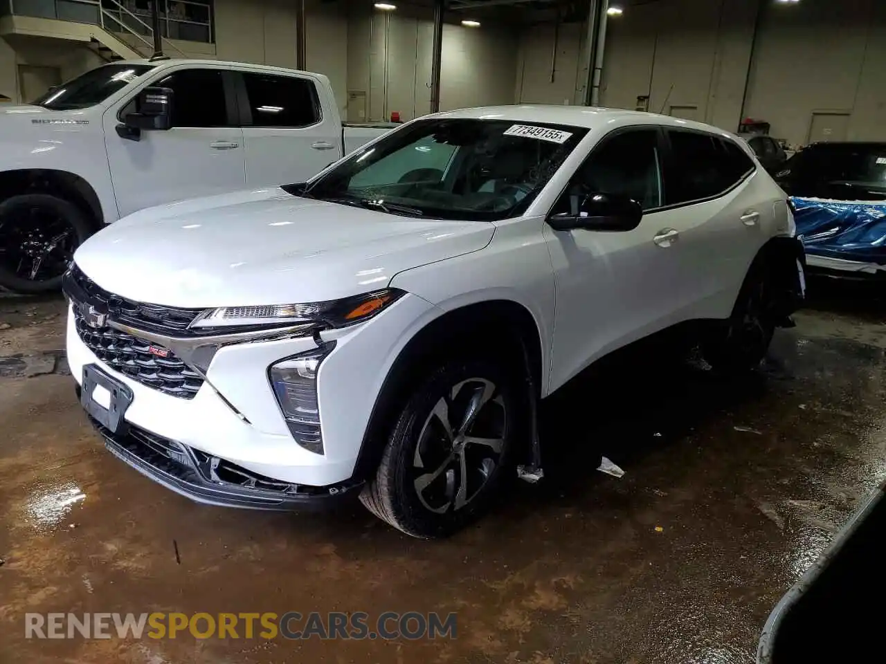 1 Photograph of a damaged car KL77LGEP5SC259926 CHEVROLET TRAX 2025