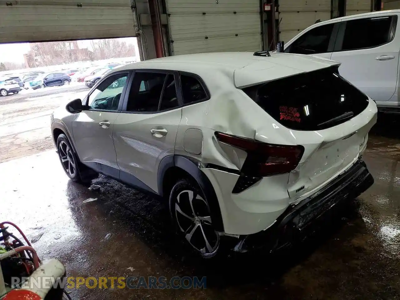 2 Photograph of a damaged car KL77LGEP5SC259926 CHEVROLET TRAX 2025