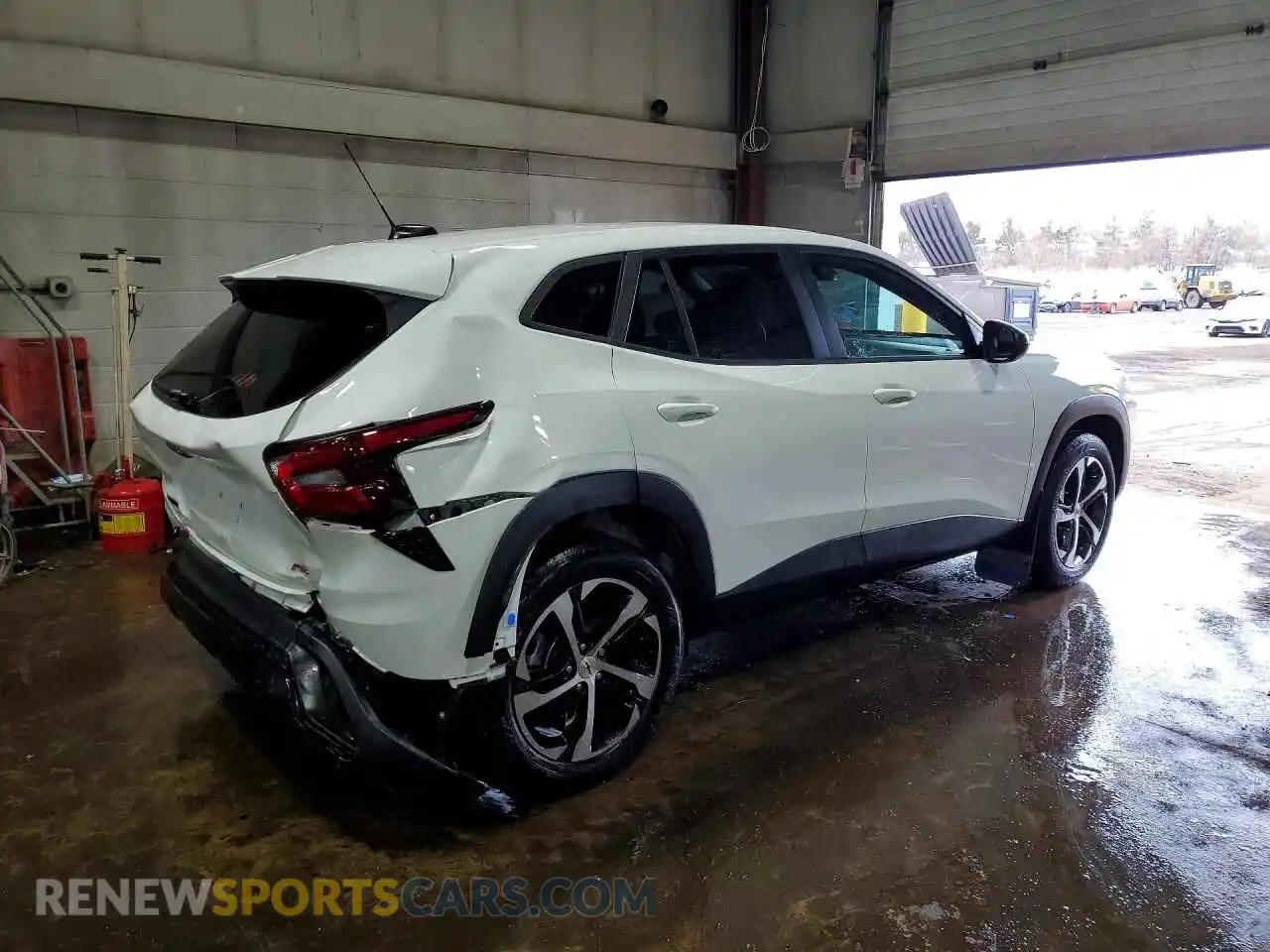 3 Photograph of a damaged car KL77LGEP5SC259926 CHEVROLET TRAX 2025