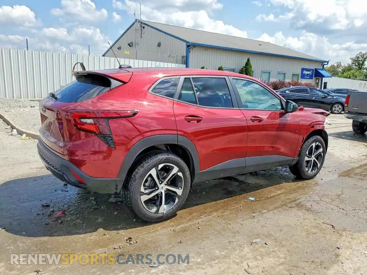 3 Photograph of a damaged car KL77LGEP5SC295213 CHEVROLET TRAX 2025
