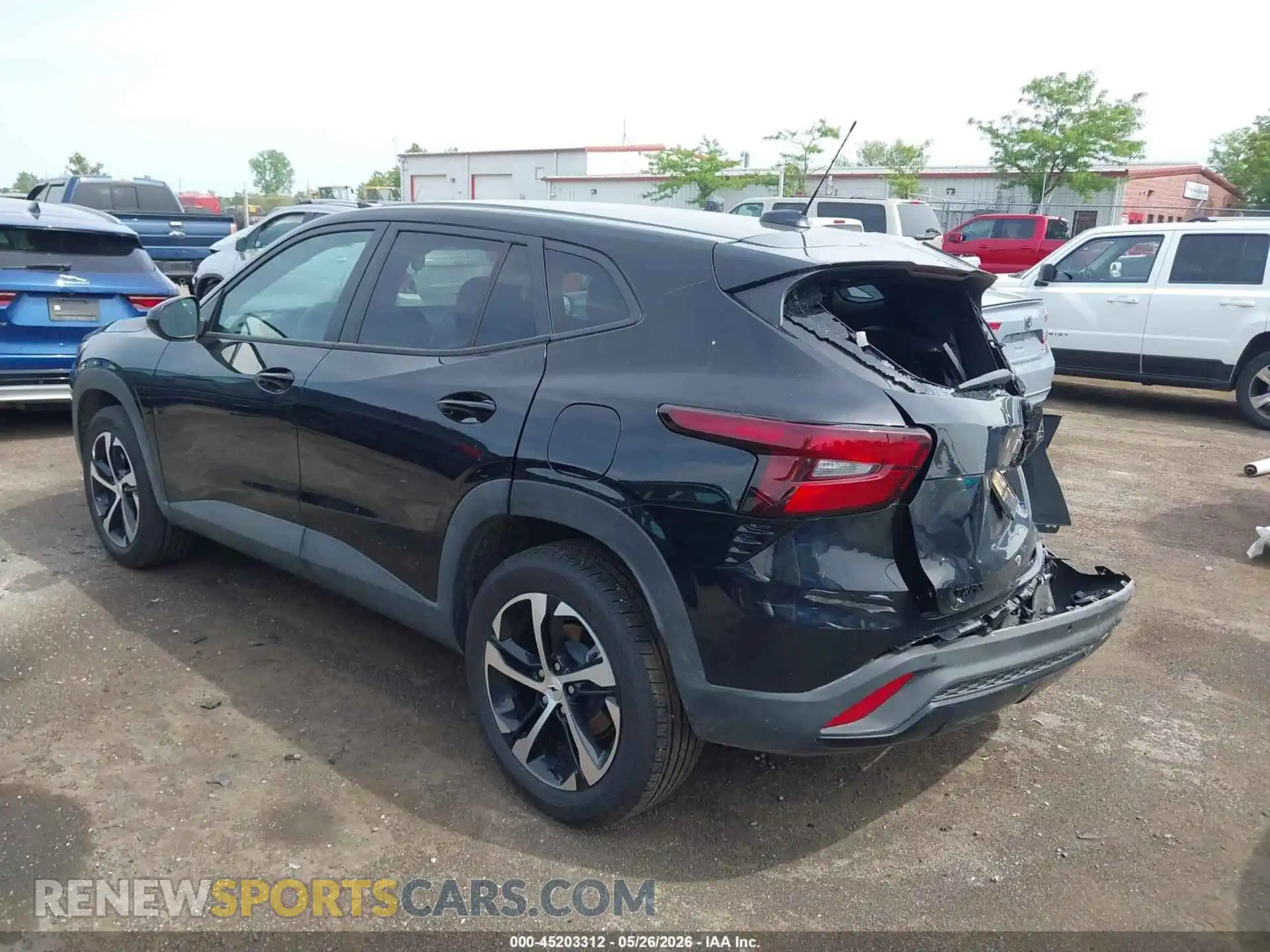 3 Photograph of a damaged car KL77LGEP5SC338559 CHEVROLET TRAX 2025