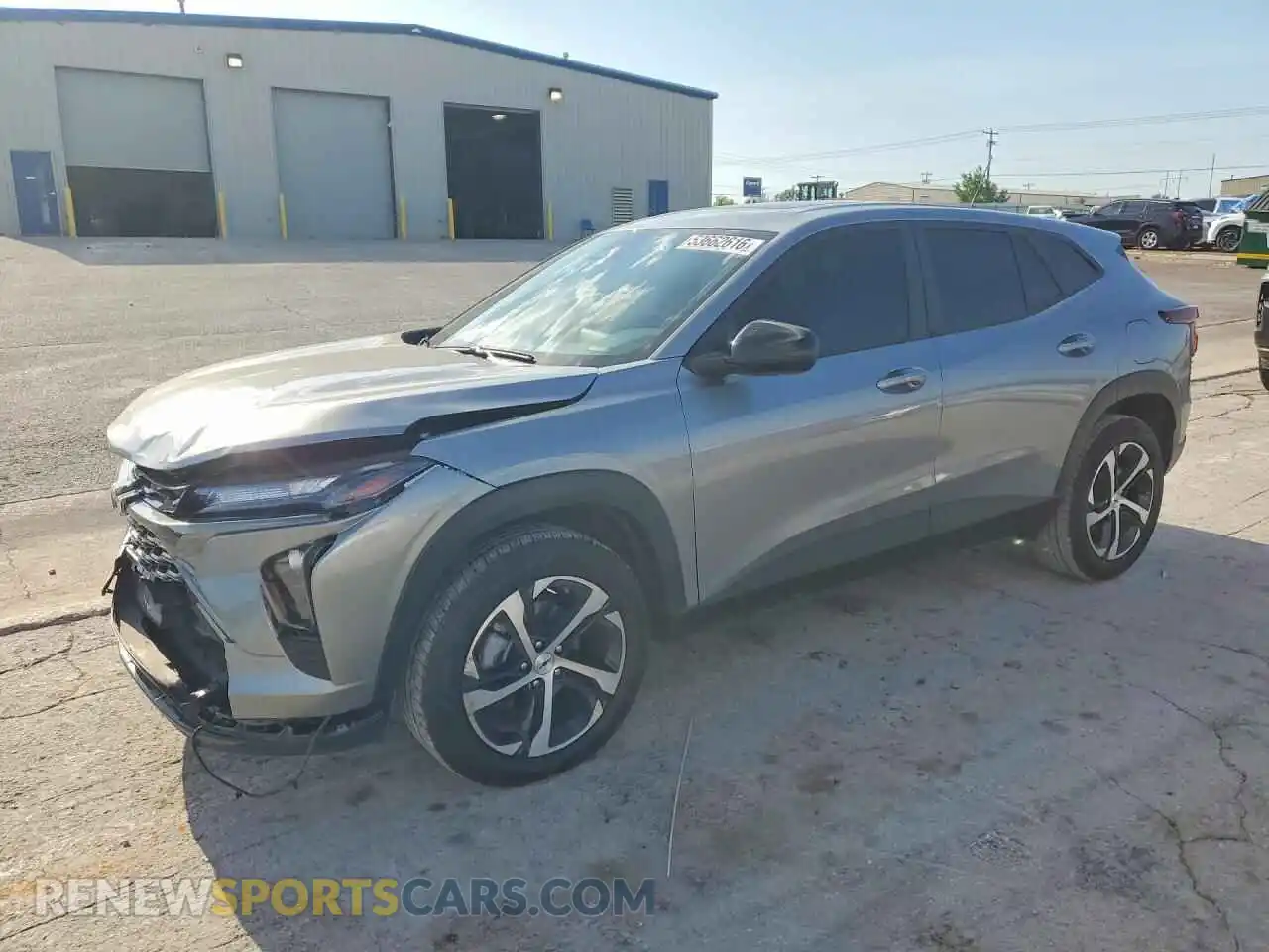 1 Photograph of a damaged car KL77LGEP6SC006890 CHEVROLET TRAX 2025