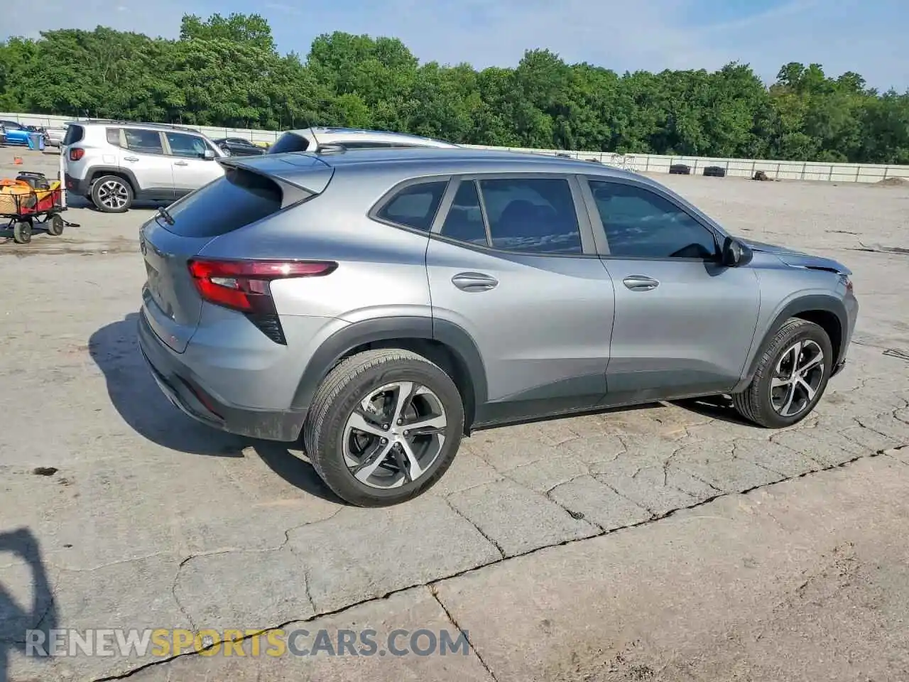 3 Photograph of a damaged car KL77LGEP6SC006890 CHEVROLET TRAX 2025