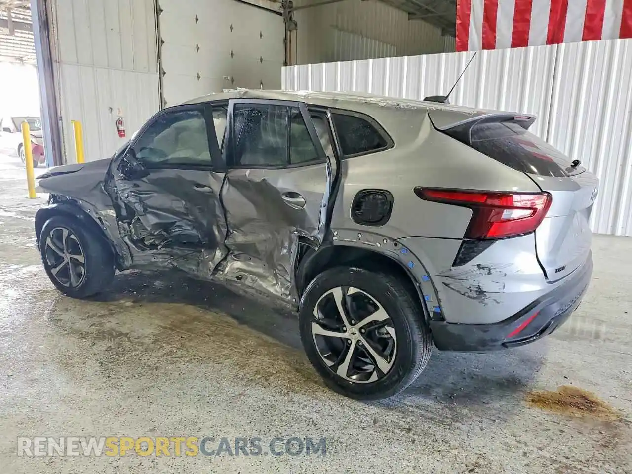 2 Photograph of a damaged car KL77LGEP6SC008221 CHEVROLET TRAX 2025