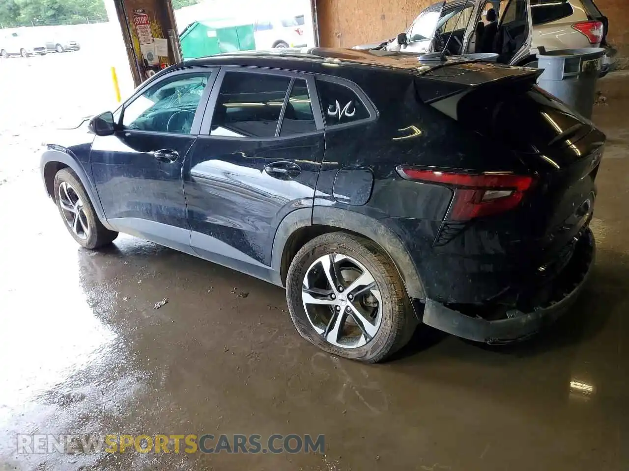 2 Photograph of a damaged car KL77LGEP6SC057290 CHEVROLET TRAX 2025