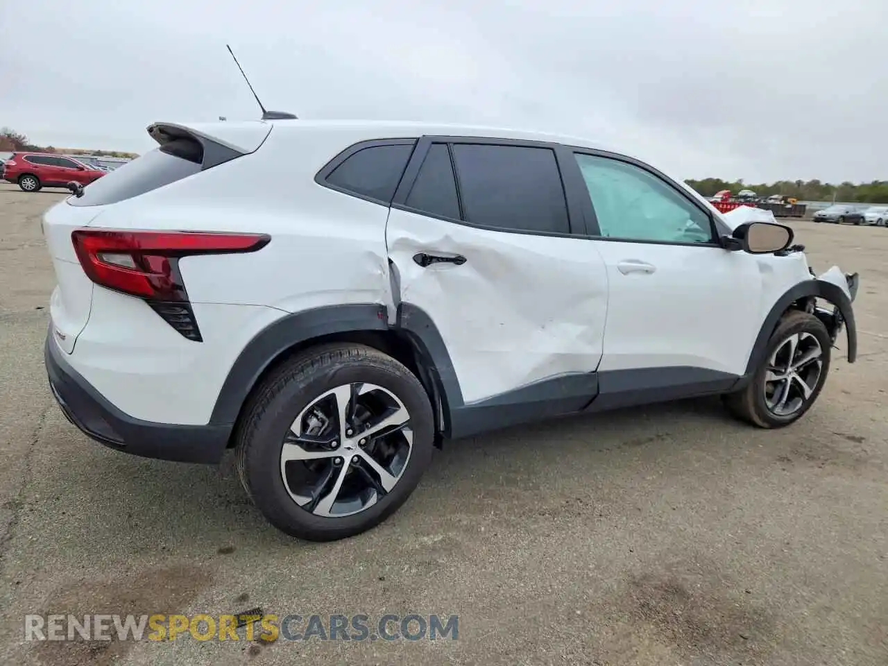3 fotografías del automóvil dañado KL77LGEP6SC071156 CHEVROLET TRAX 2025