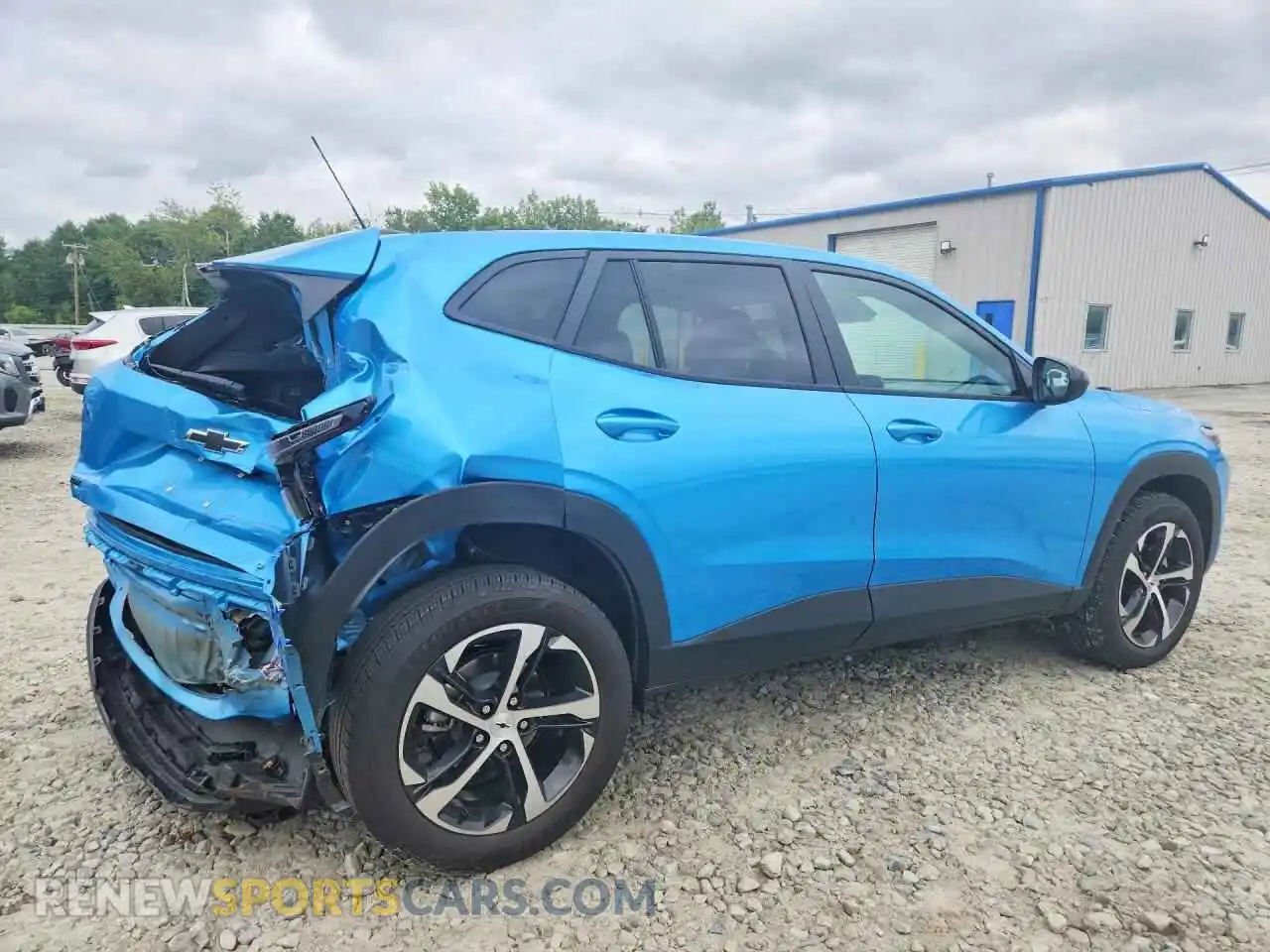 3 Photograph of a damaged car KL77LGEP6SC104673 CHEVROLET TRAX 2025