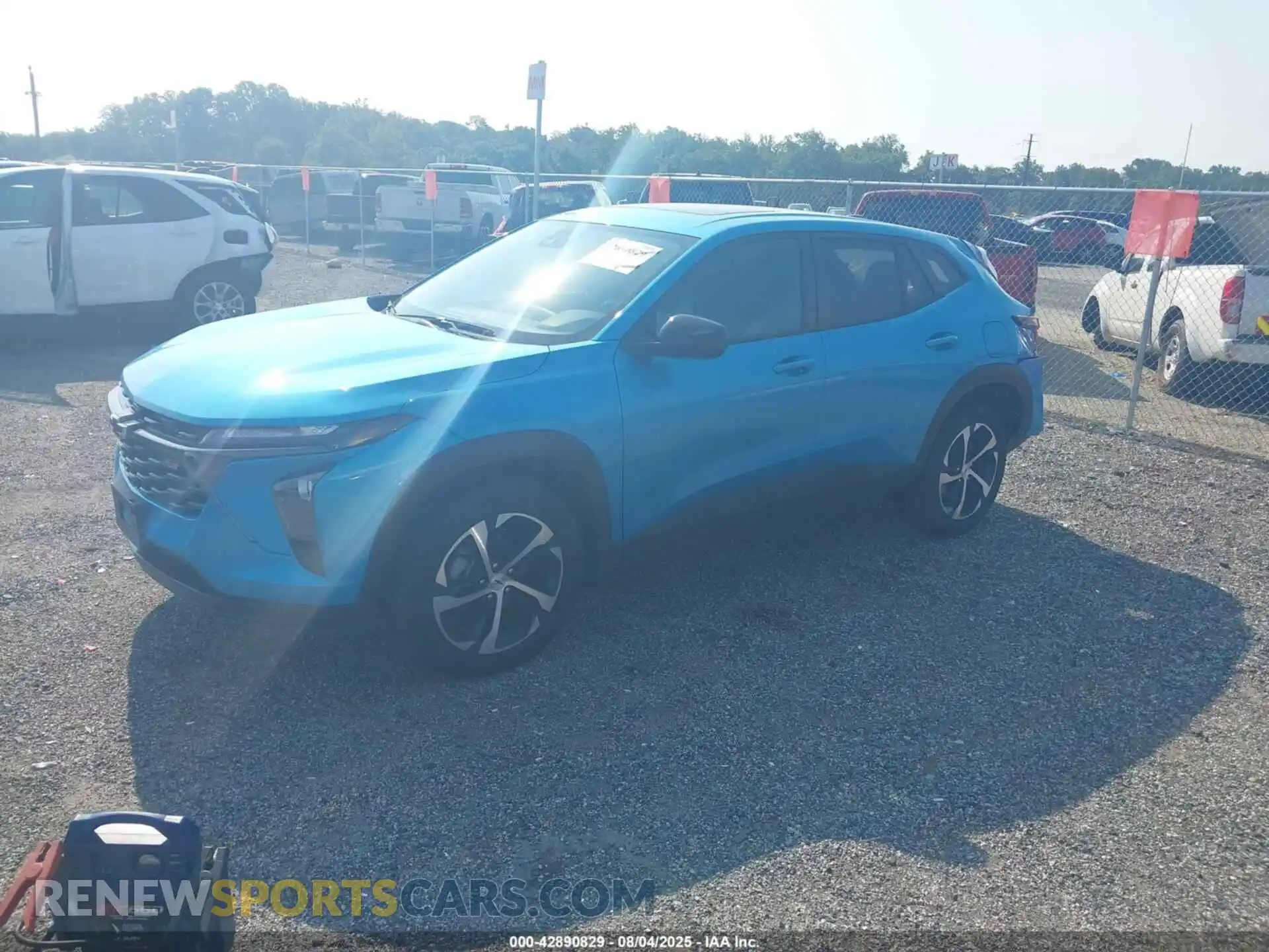 2 Photograph of a damaged car KL77LGEP6SC105547 CHEVROLET TRAX 2025