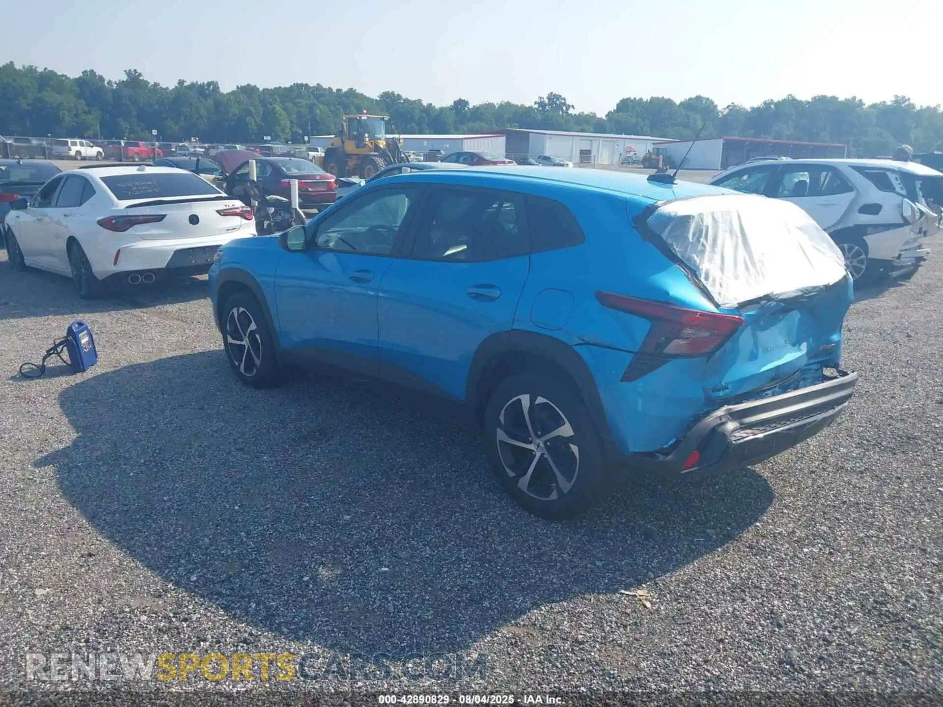 3 Photograph of a damaged car KL77LGEP6SC105547 CHEVROLET TRAX 2025