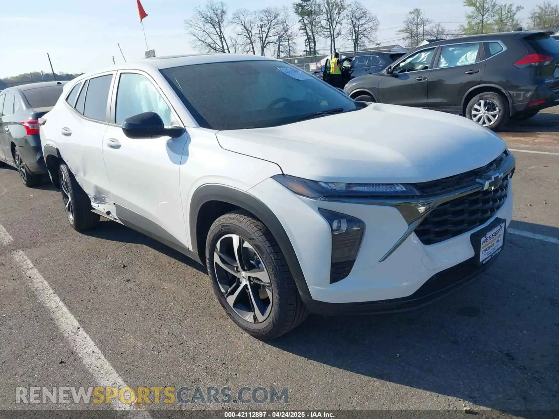 1 Photograph of a damaged car KL77LGEP6SC193662 CHEVROLET TRAX 2025