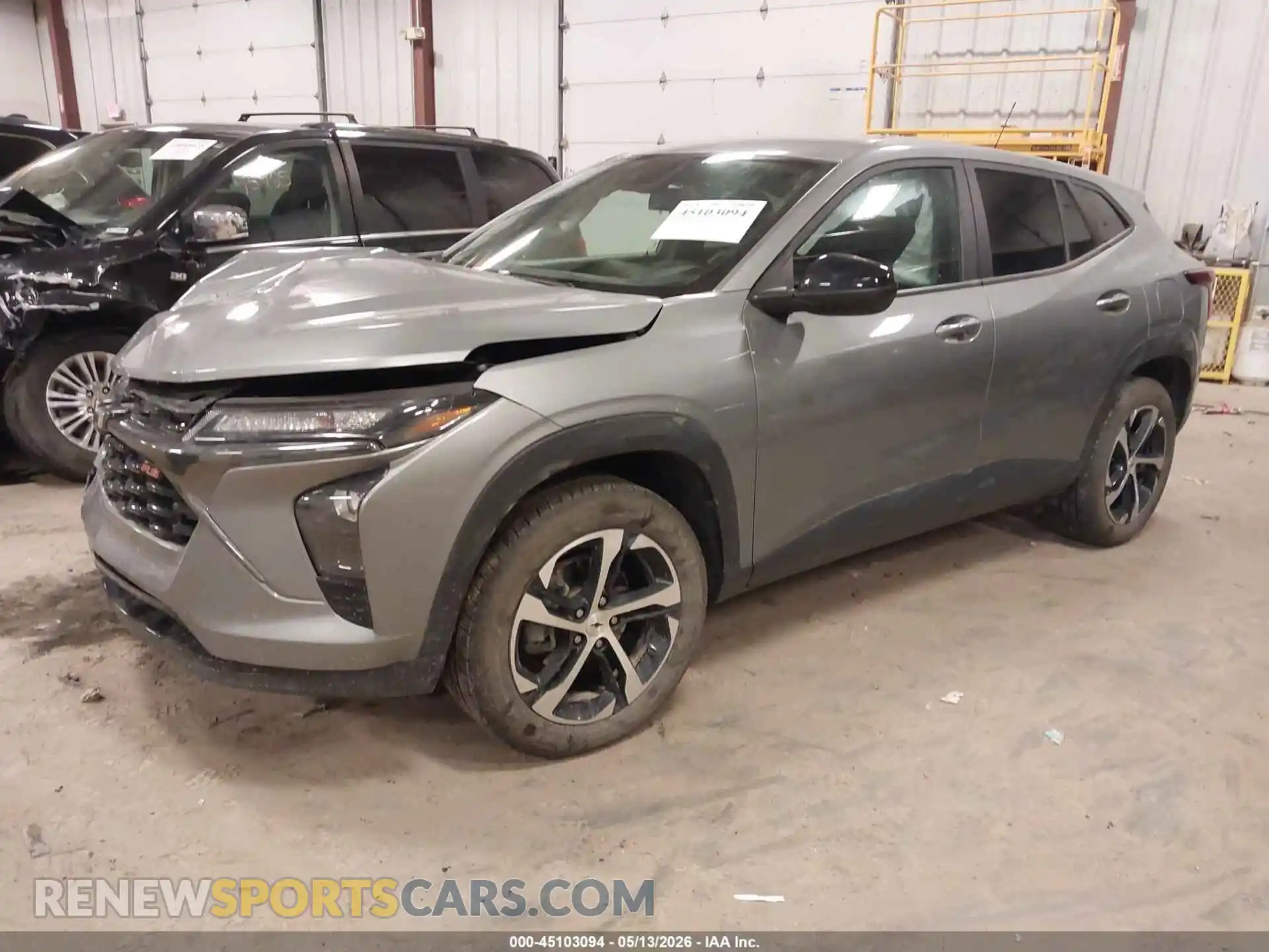 2 Photograph of a damaged car KL77LGEP6SC267064 CHEVROLET TRAX 2025