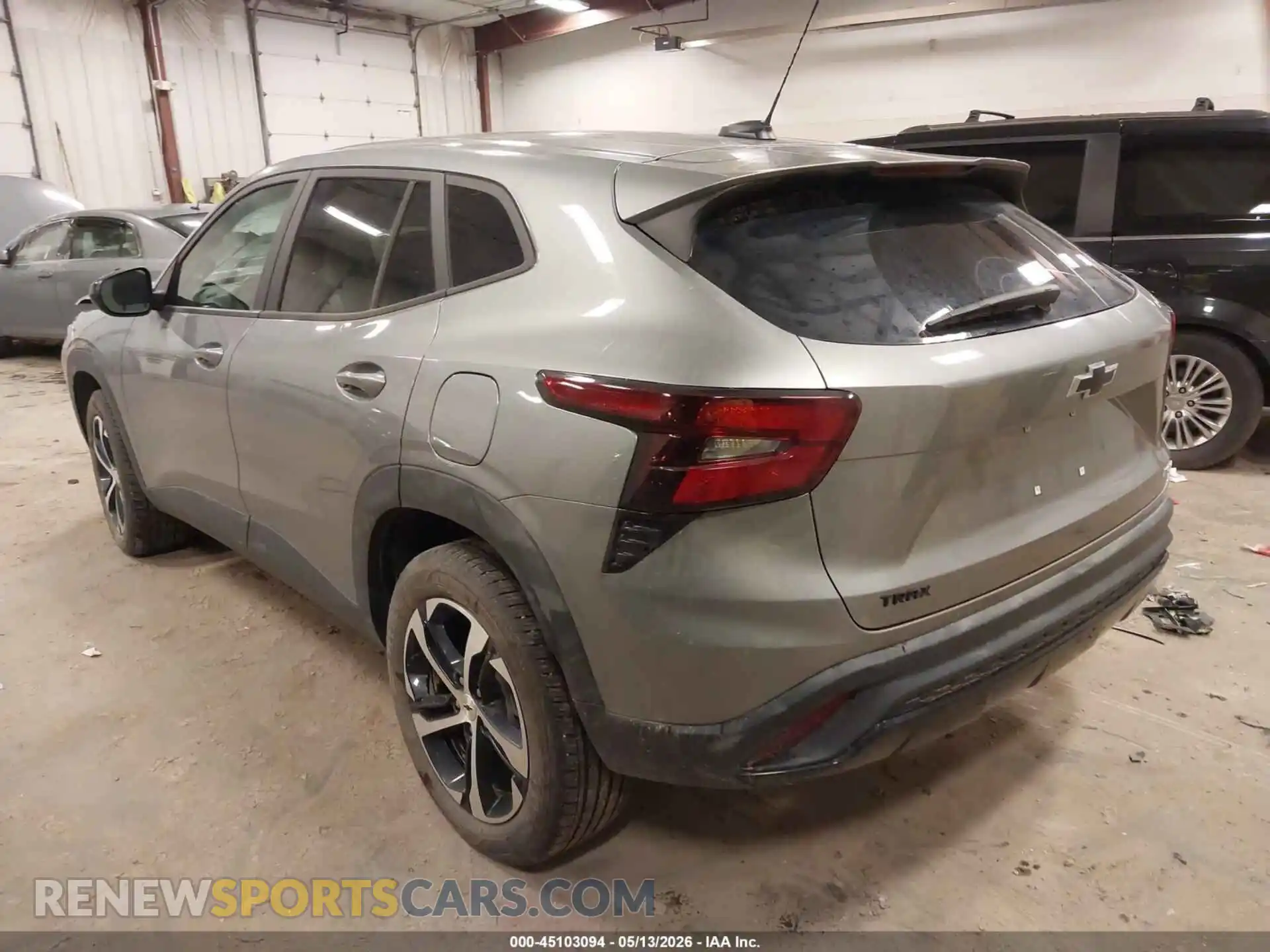 3 Photograph of a damaged car KL77LGEP6SC267064 CHEVROLET TRAX 2025