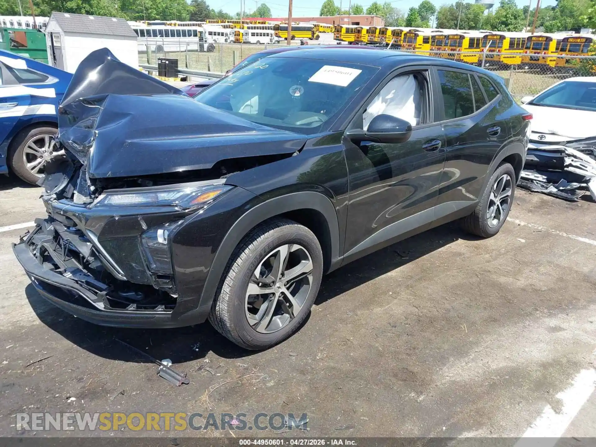 2 Photograph of a damaged car KL77LGEP6SC330003 CHEVROLET TRAX 2025