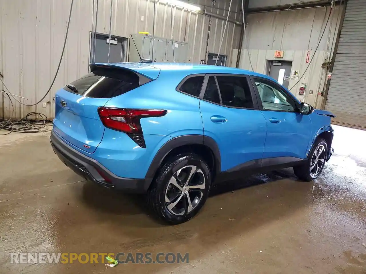 3 Фотография поврежденного автомобиля KL77LGEP7SC034942 CHEVROLET TRAX 2025