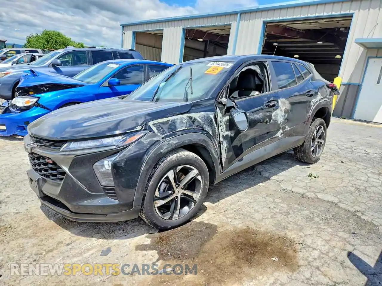1 Photograph of a damaged car KL77LGEP7SC106464 CHEVROLET TRAX 2025