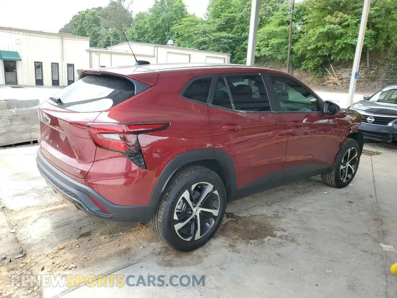3 Photograph of a damaged car KL77LGEP7SC106710 CHEVROLET TRAX 2025