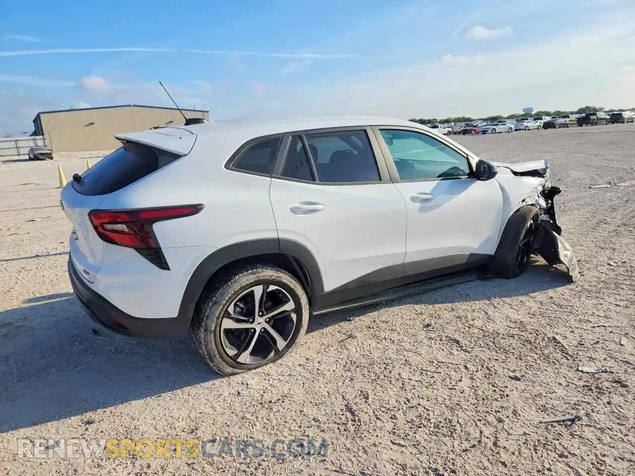 3 fotografías del automóvil dañado KL77LGEP7SC188471 CHEVROLET TRAX 2025