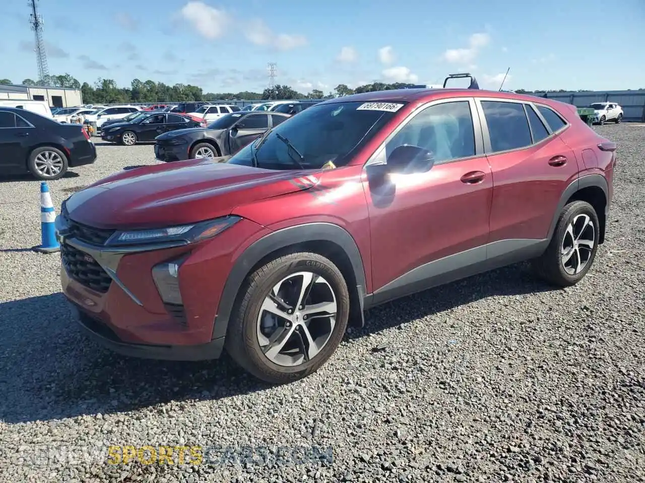 1 Фотография поврежденного автомобиля KL77LGEP7SC195789 CHEVROLET TRAX 2025