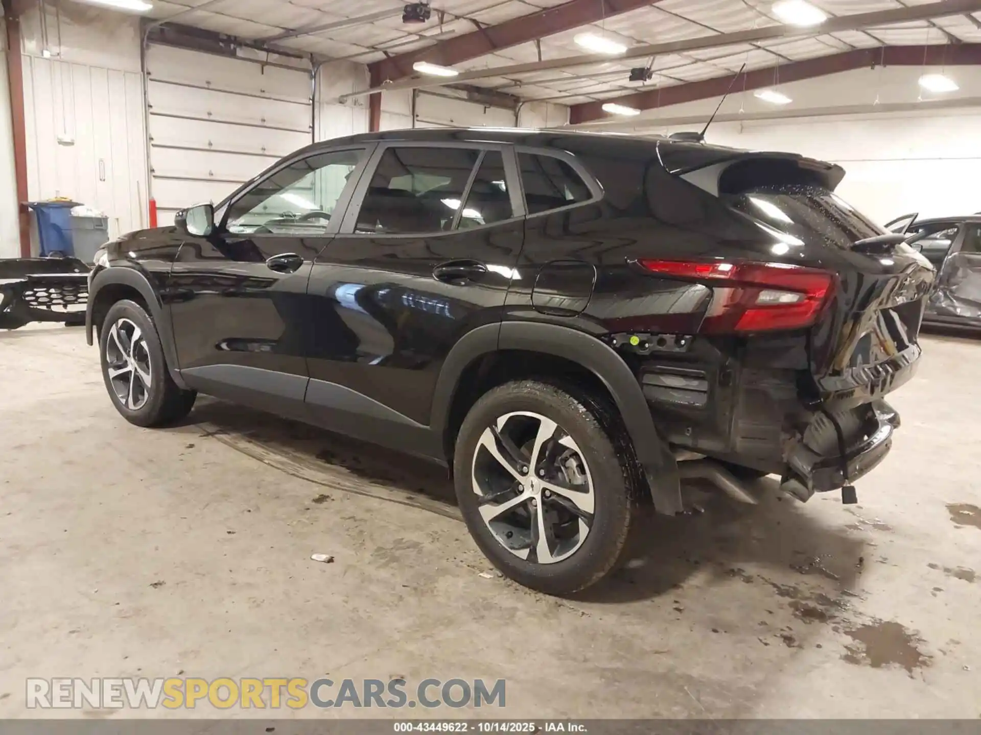 3 Photograph of a damaged car KL77LGEP7SC242657 CHEVROLET TRAX 2025