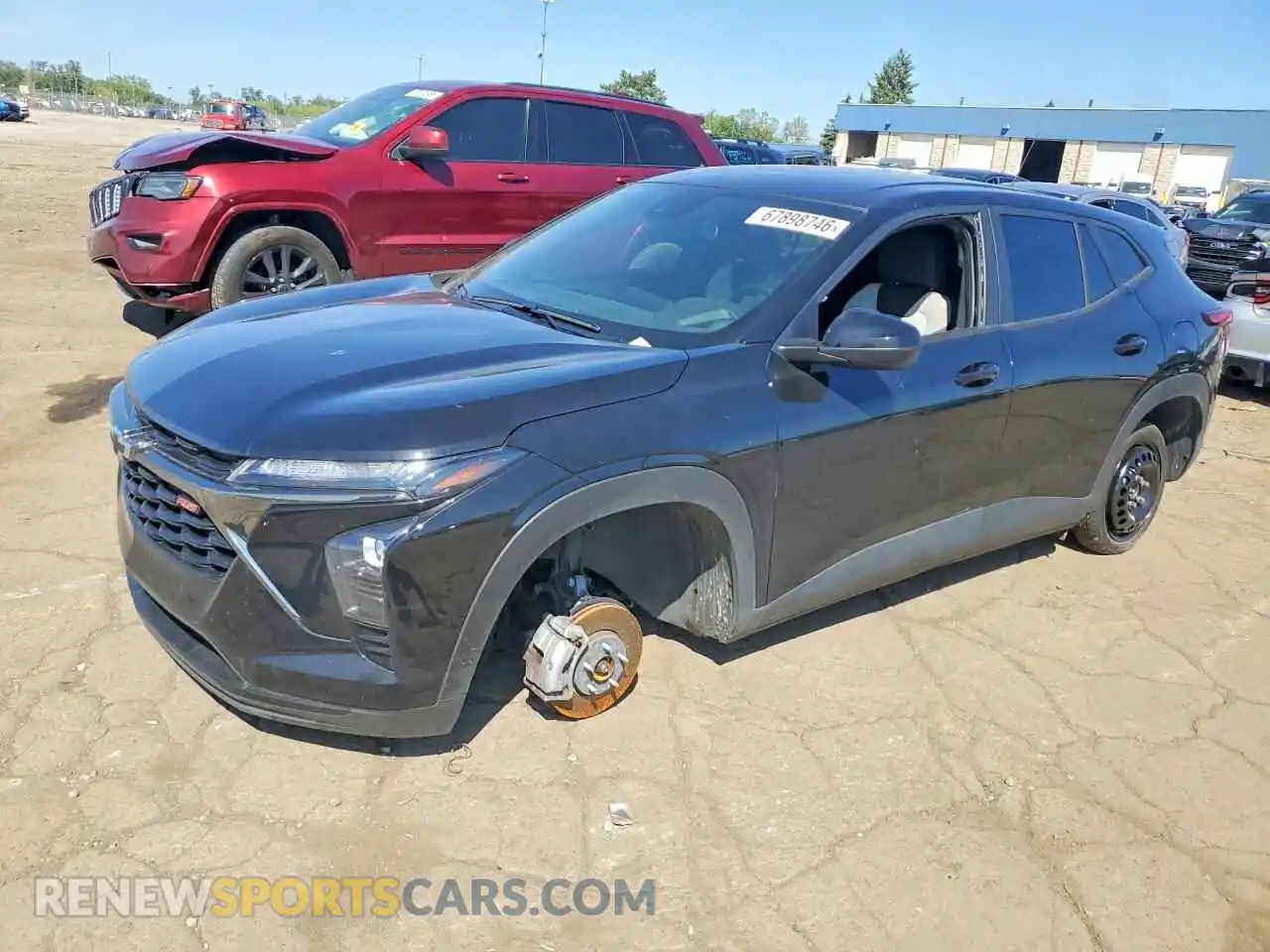 1 fotografías del automóvil dañado KL77LGEP7SC265839 CHEVROLET TRAX 2025