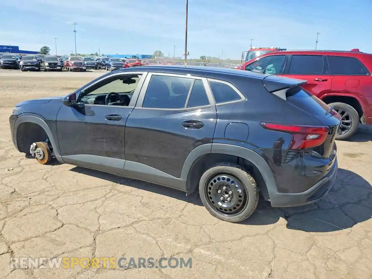 2 fotografías del automóvil dañado KL77LGEP7SC265839 CHEVROLET TRAX 2025