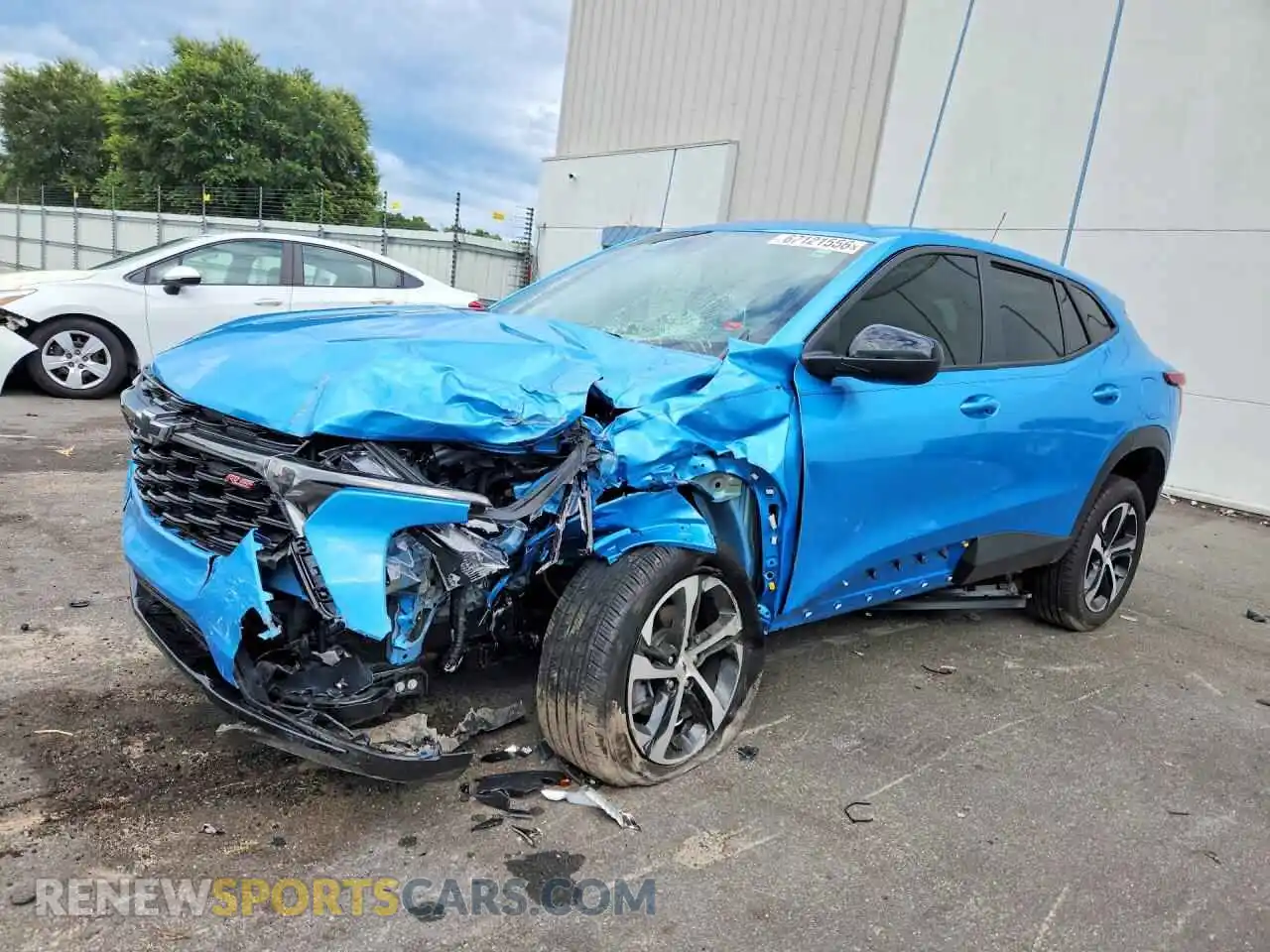 1 Photograph of a damaged car KL77LGEP7SC285492 CHEVROLET TRAX 2025