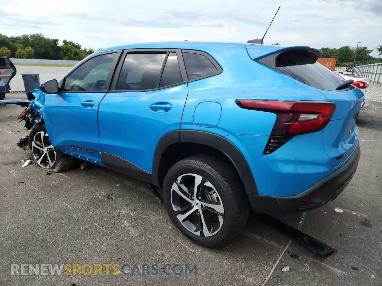 2 Photograph of a damaged car KL77LGEP7SC285492 CHEVROLET TRAX 2025