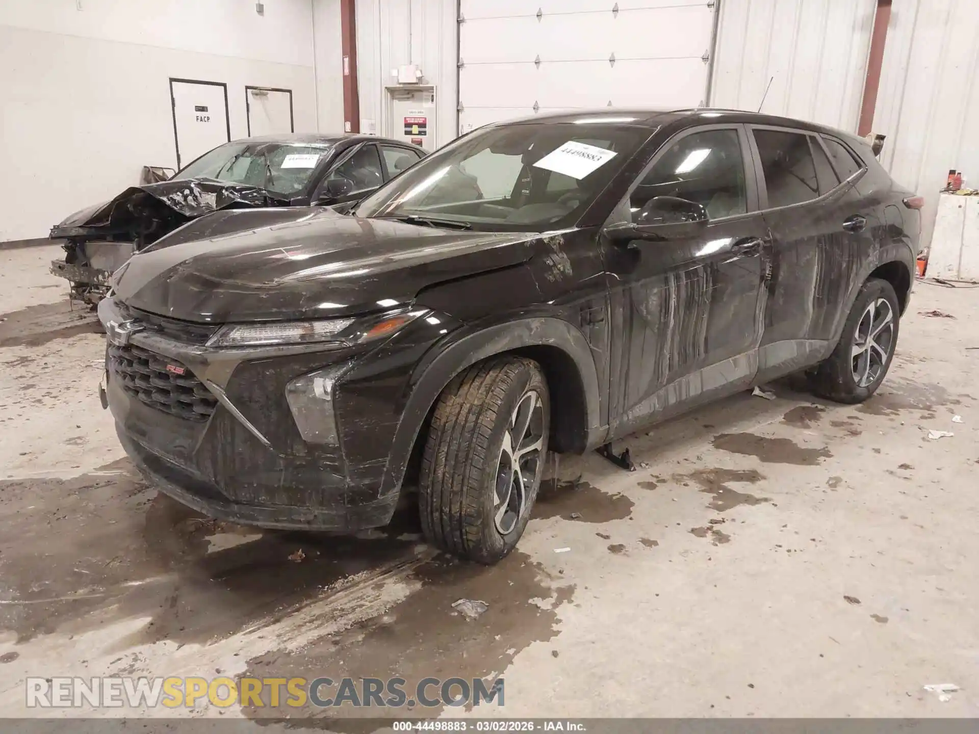 2 Photograph of a damaged car KL77LGEP7SC338238 CHEVROLET TRAX 2025