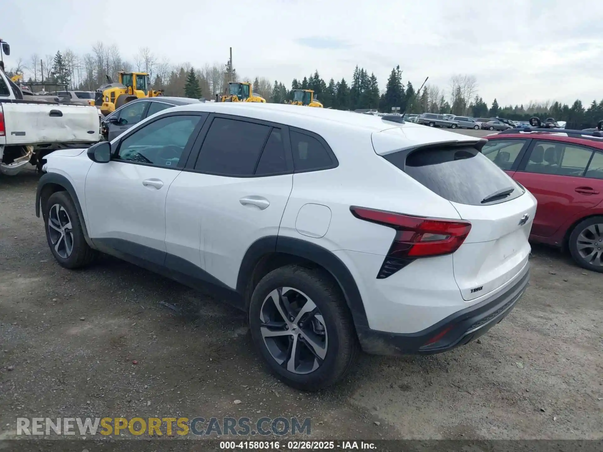 3 Фотография поврежденного автомобиля KL77LGEP8SC006938 CHEVROLET TRAX 2025
