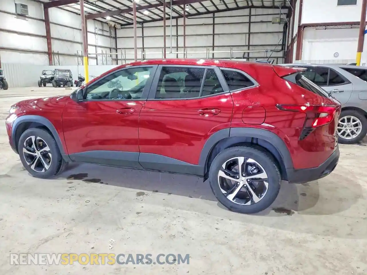 2 Photograph of a damaged car KL77LGEP8SC135956 CHEVROLET TRAX 2025
