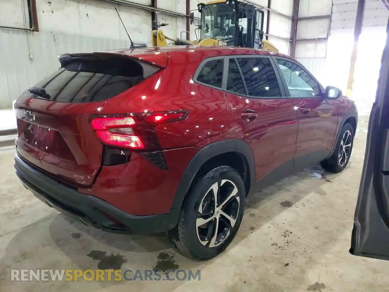 3 Photograph of a damaged car KL77LGEP8SC135956 CHEVROLET TRAX 2025