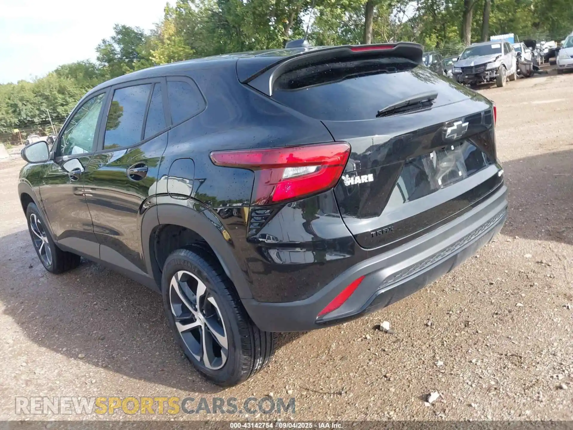 3 Photograph of a damaged car KL77LGEP8SC178337 CHEVROLET TRAX 2025