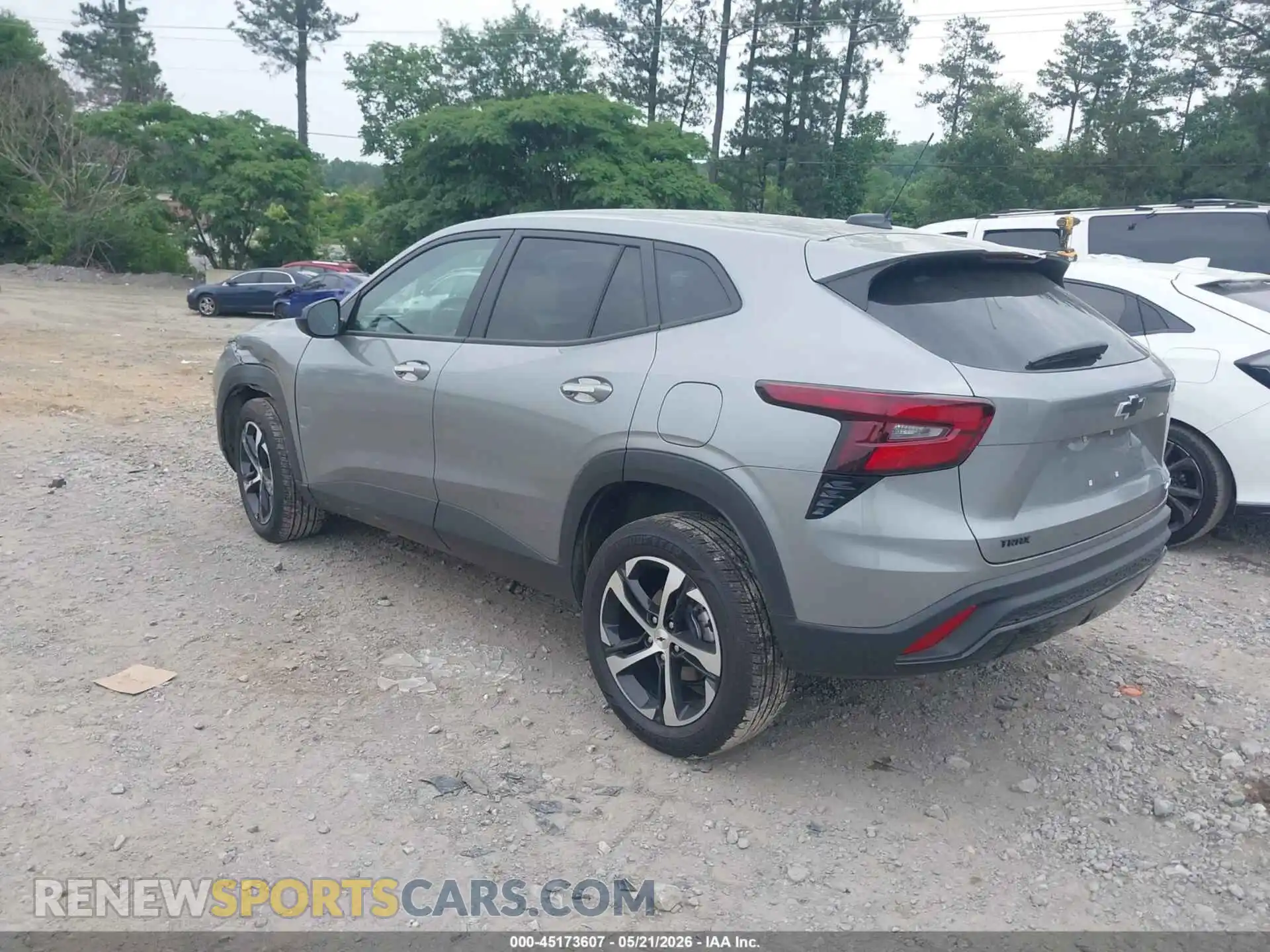 3 Photograph of a damaged car KL77LGEP8SC254607 CHEVROLET TRAX 2025